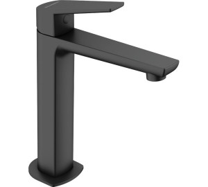 Medium height single lever wash-basin mixer Black Kloe